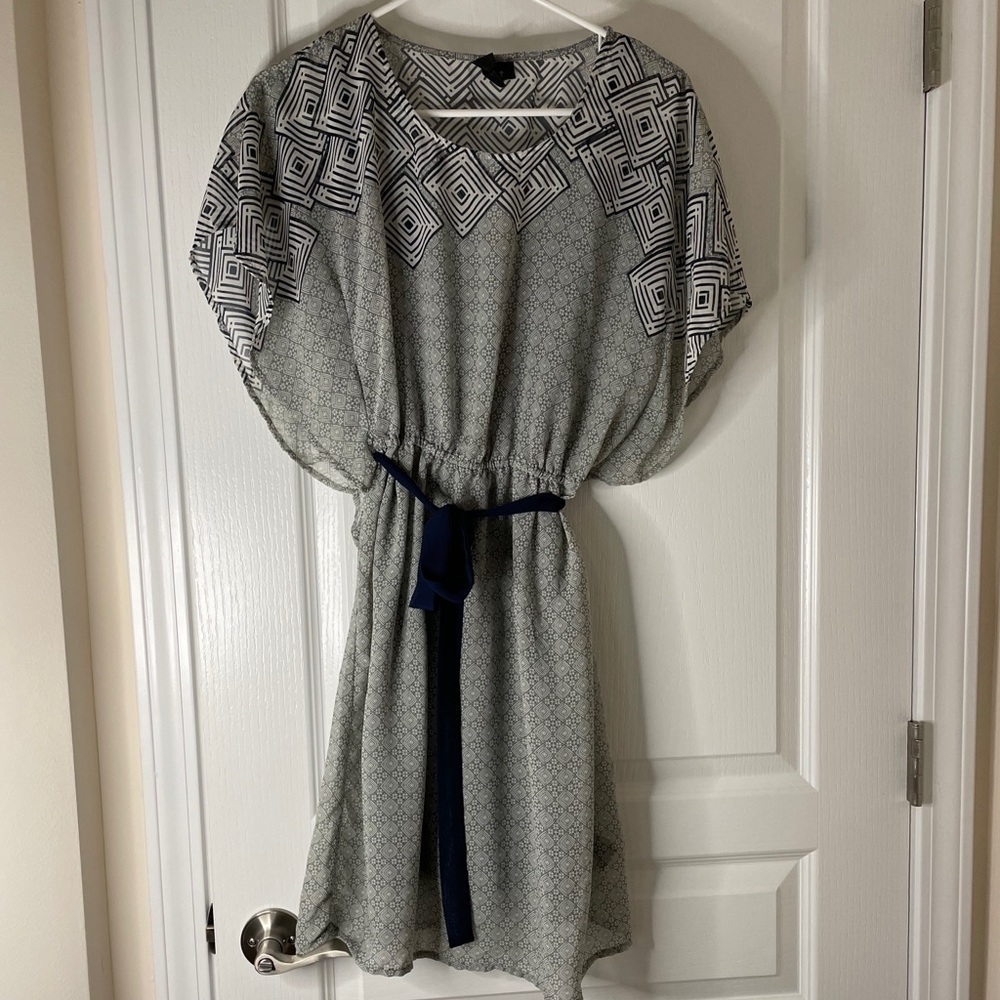 Mossimo Gray and Navy Dress